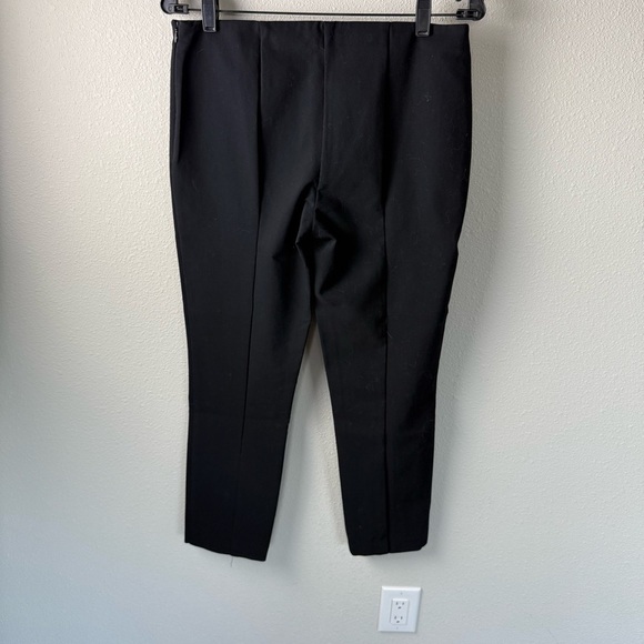 THE ROW Shama Slim Legging Pant Black Cotton Blend Designer Casual Women’s Small - Picture 10 of 12